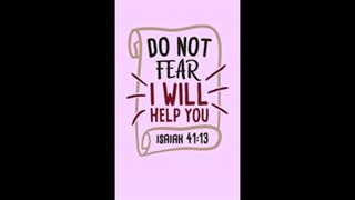 During these turbulent days, do not be afraid! He is with you. 😊 August 7, 2021