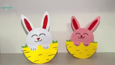 Easter bunny with your own hands