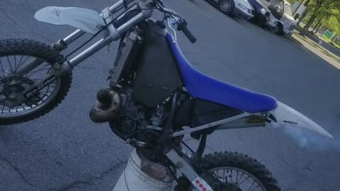 KTM 250exc start and run