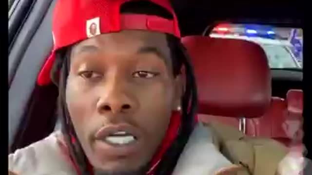 Cardi B's dude (Offset) was arrested outside a Trump rally