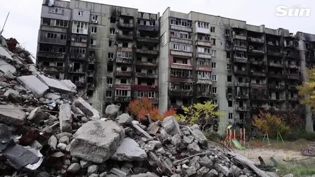 'My home is a pile of ash': Ruined Mariupol bears scars of Russian attacks