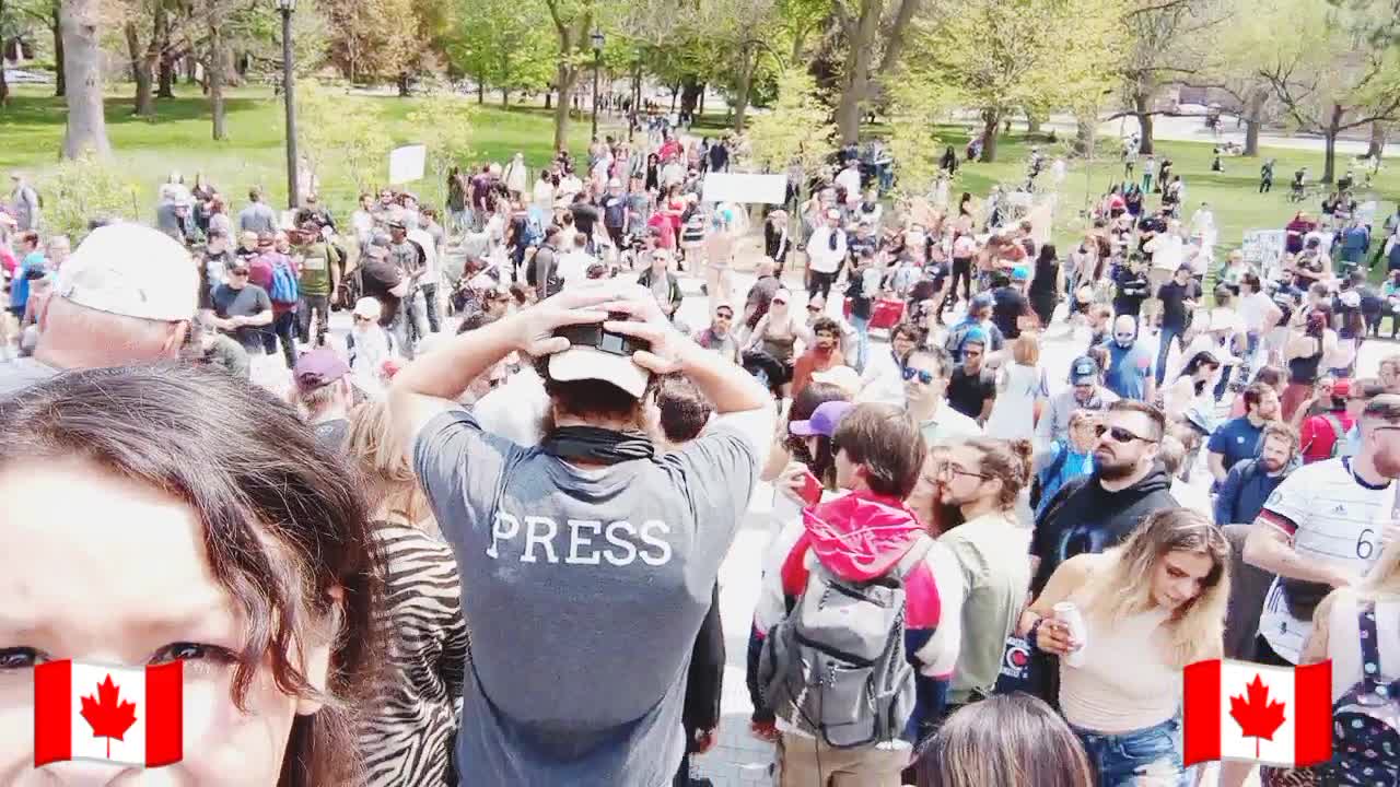 Freedom Rally Toronto Maxime Bernier: May 15, 2021