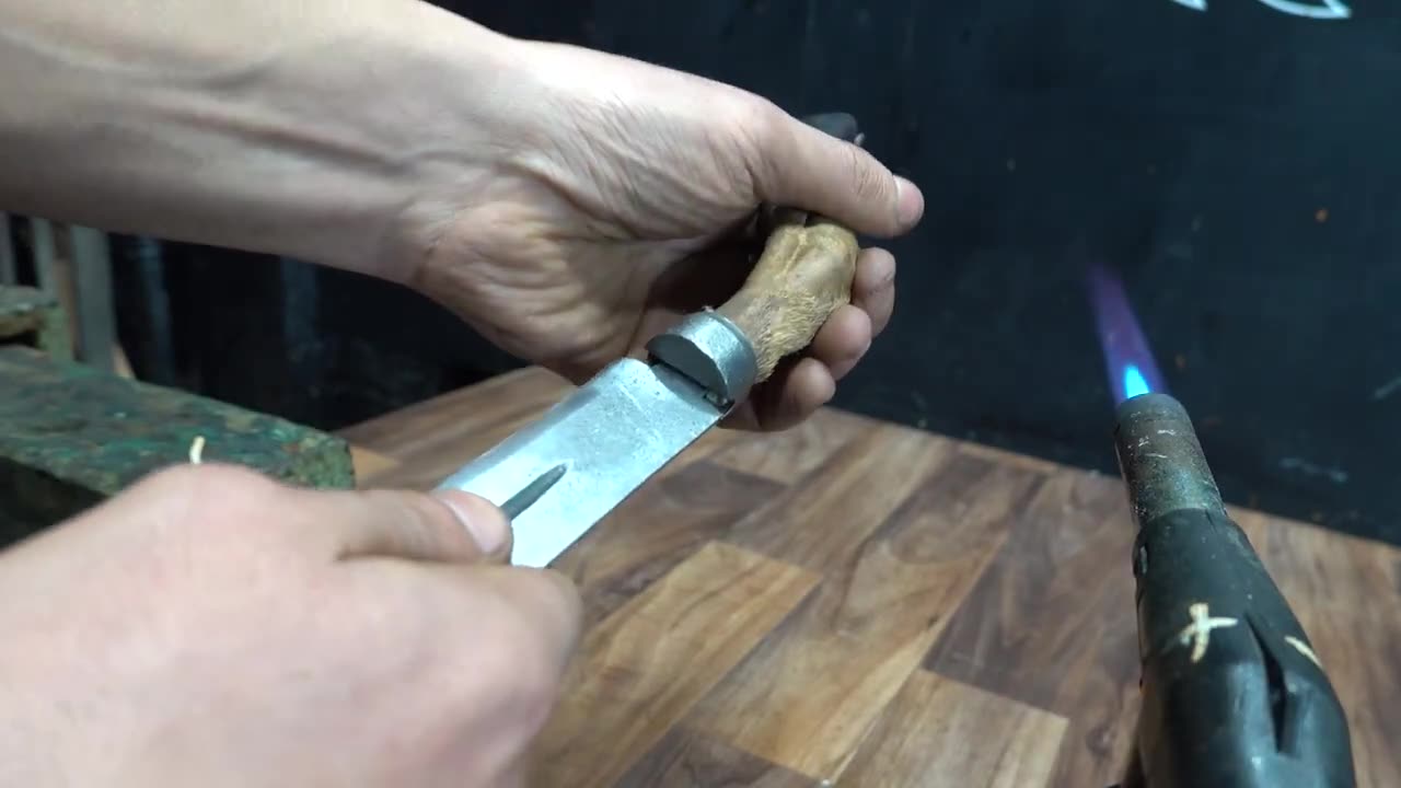 Restoration of Deer's foot Knife