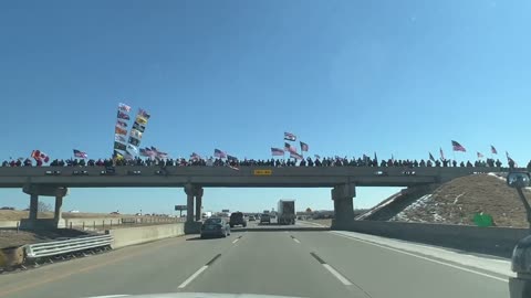 Truckers US Convoy Oklahoma February 27, 2022