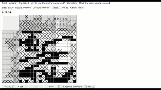 Nonograms - Godzilla