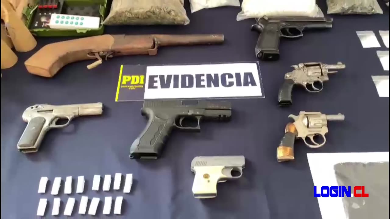 PDI MT0: dos sujetos en operativo, incauta armamento