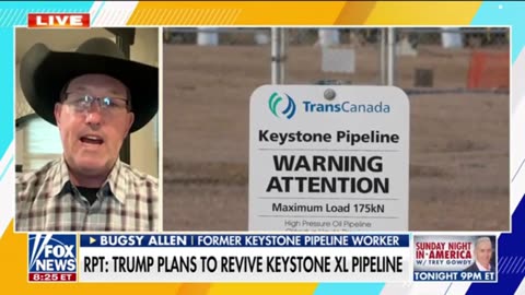 Keystone XL Pipeline Worker Bugsy Allen Is 'On Cloud Nine' Thanks to Donald Trump