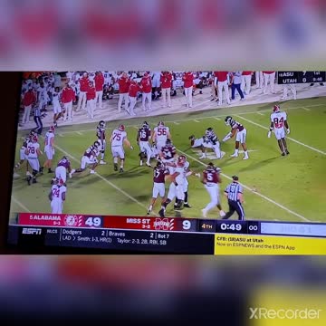 Alabama vs MISSISSIPPI STATE final score & stats