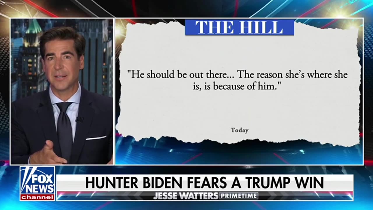 Watters: The Ghost Of Biden Is Haunting The Harris Campaign