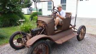 Model T Ford Starts after 60+ years