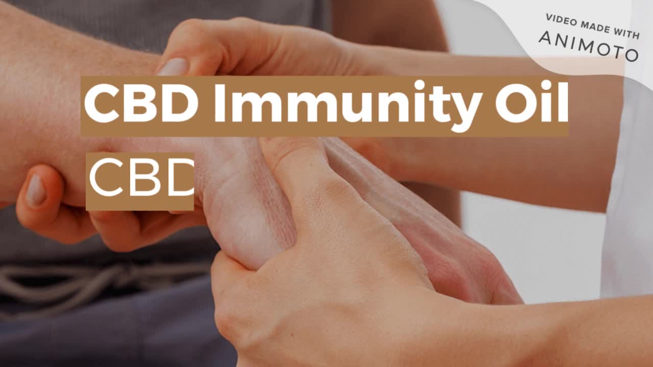 CBD Immunity Oil - Is a naturally antibacterial product