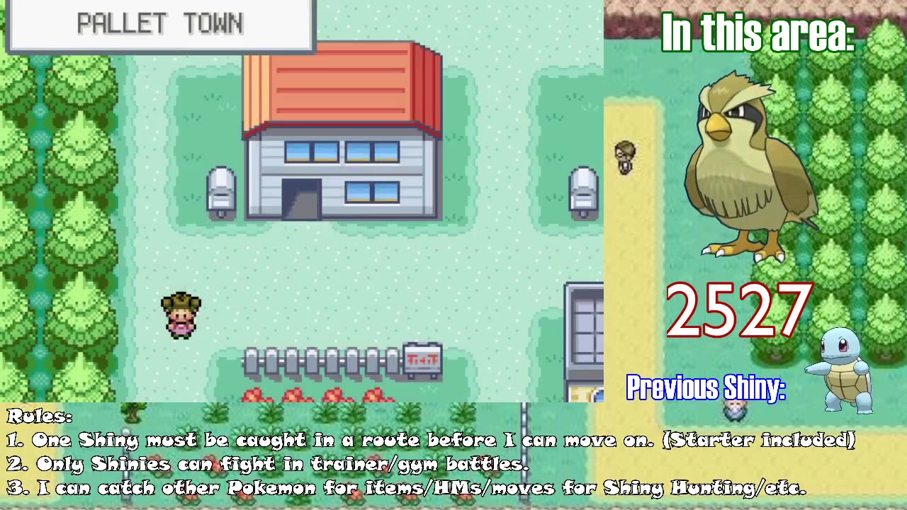 Pokémon FireRed, but I need to catch a Shiny to leave a Route #16 *STREAM ARCHIVE*