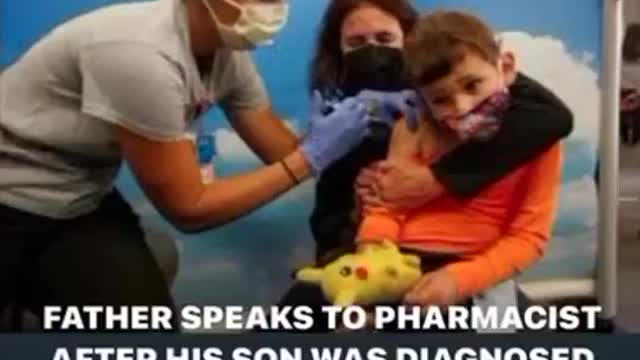 Father Speaks to Pharmacist After His Son Was Diagnosed With Myocarditis Following Vaccine Injection