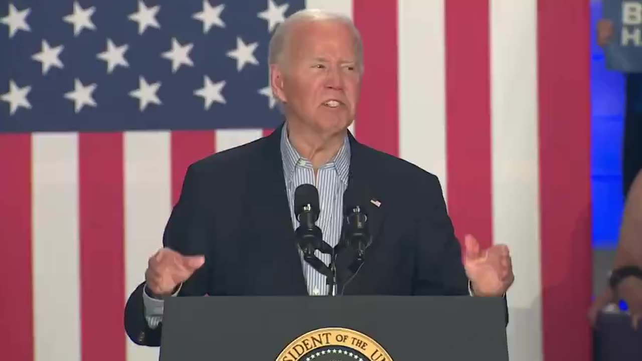 CRAZY: Biden Vows To Beat Trump "Again In 2020"