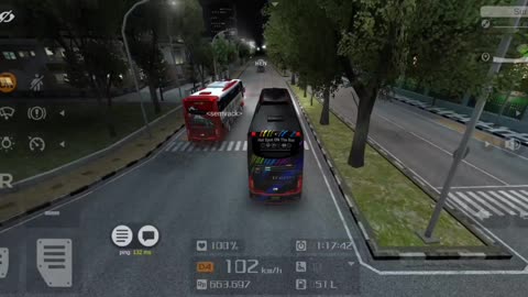 Bus shd mabar Bus simulator Indonesia.