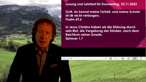 Losung - Wort zum Tag 23.11.2023