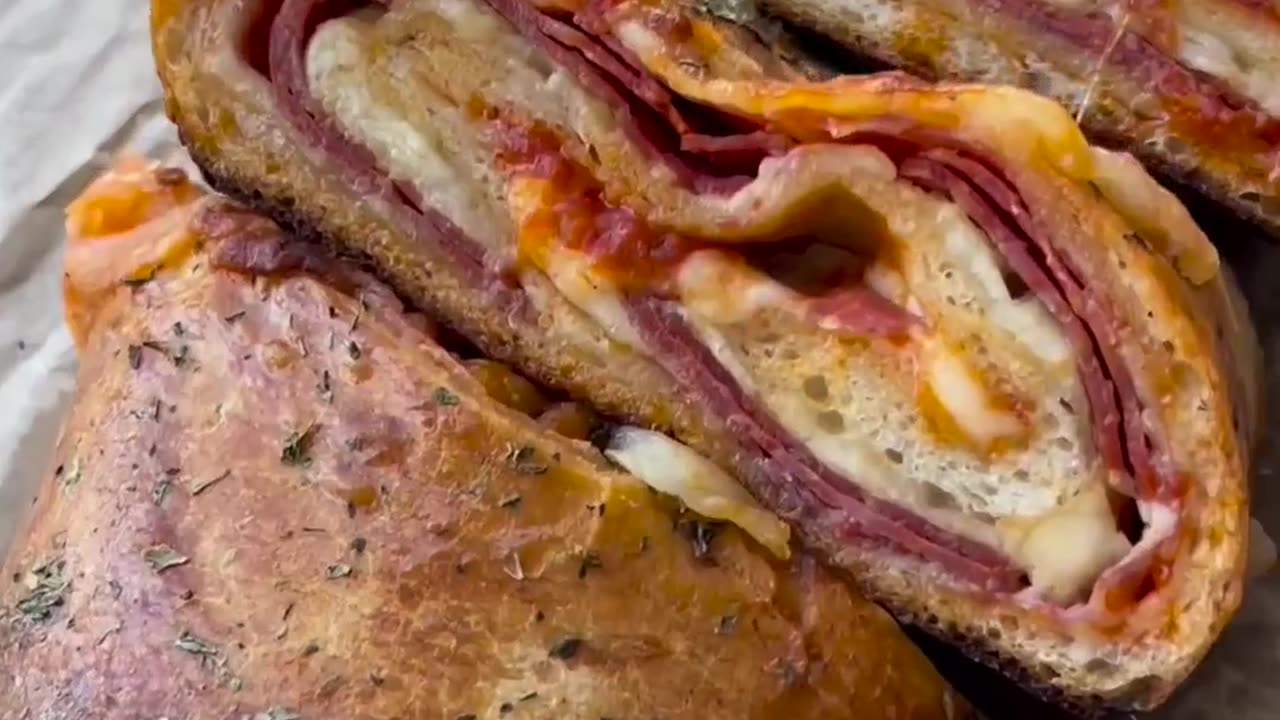 Quick and easy Stromboli!