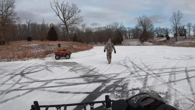 ATVs on Lake Whole