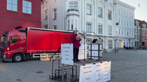 Greifswald: Redebeitrag von Christine 25-04-2022