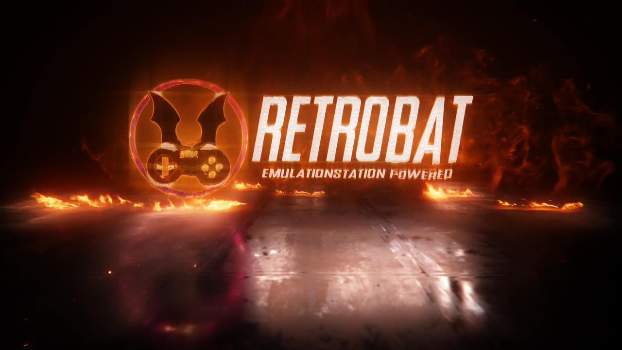 Retrobat Fire splash