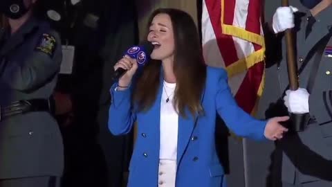 The National Anthem before the Islanders and Bruins game will give you chills
