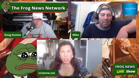 Gene Decode and I on #TheFrogNewsChannel