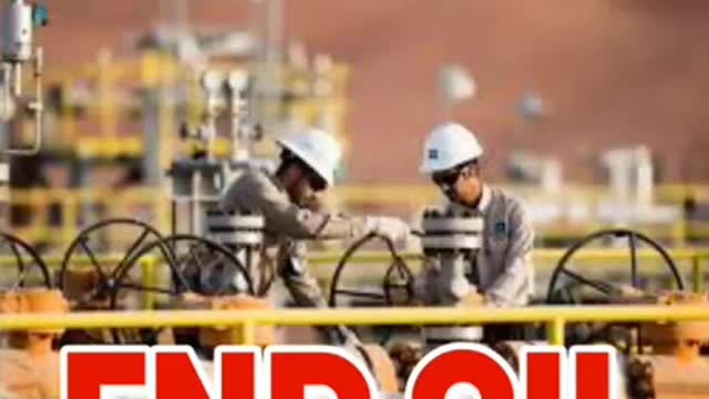 IT'S TIME TO END OIL