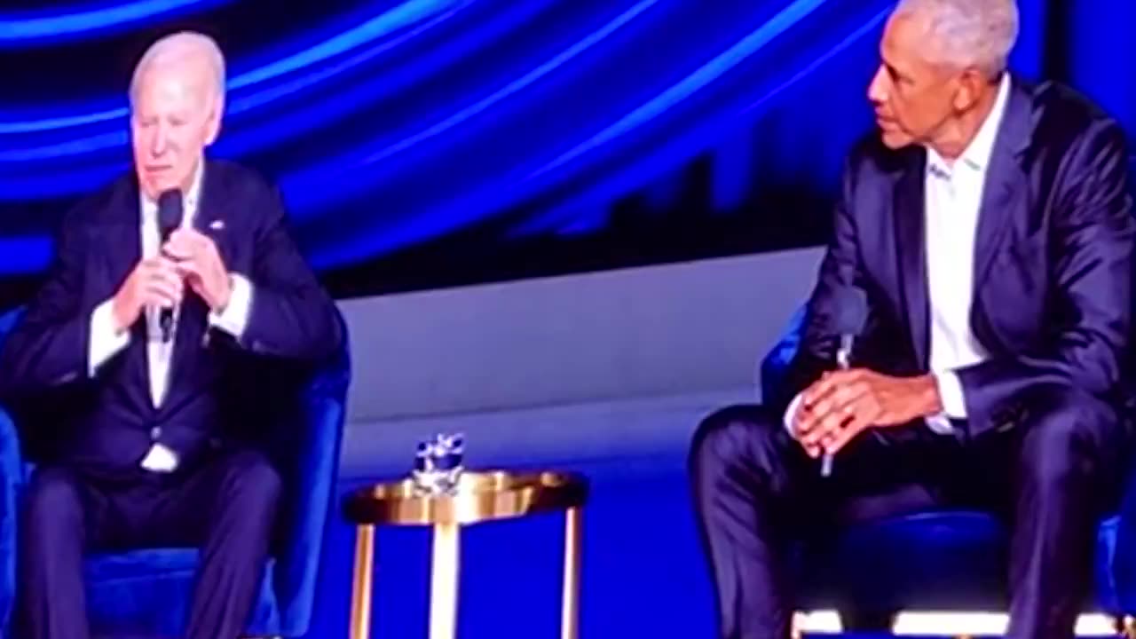 Obama Looks Stunned As Joe Biden Incoherently Rambles In Unearthed Clip