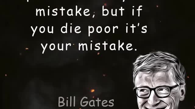 Don’t compare yourself with.... Quotes Bill Gates