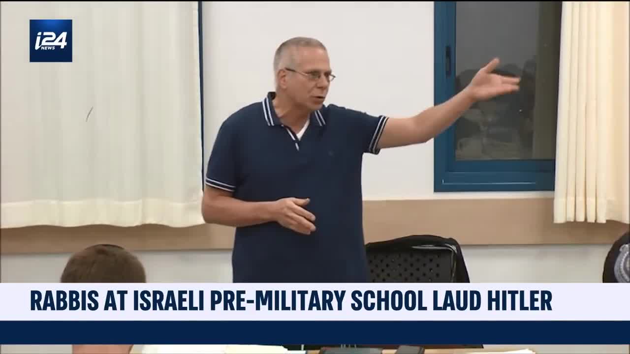 Israeli Tv: Rabbis at West Bank School Laud Hitler, admit Jewish Supremacy