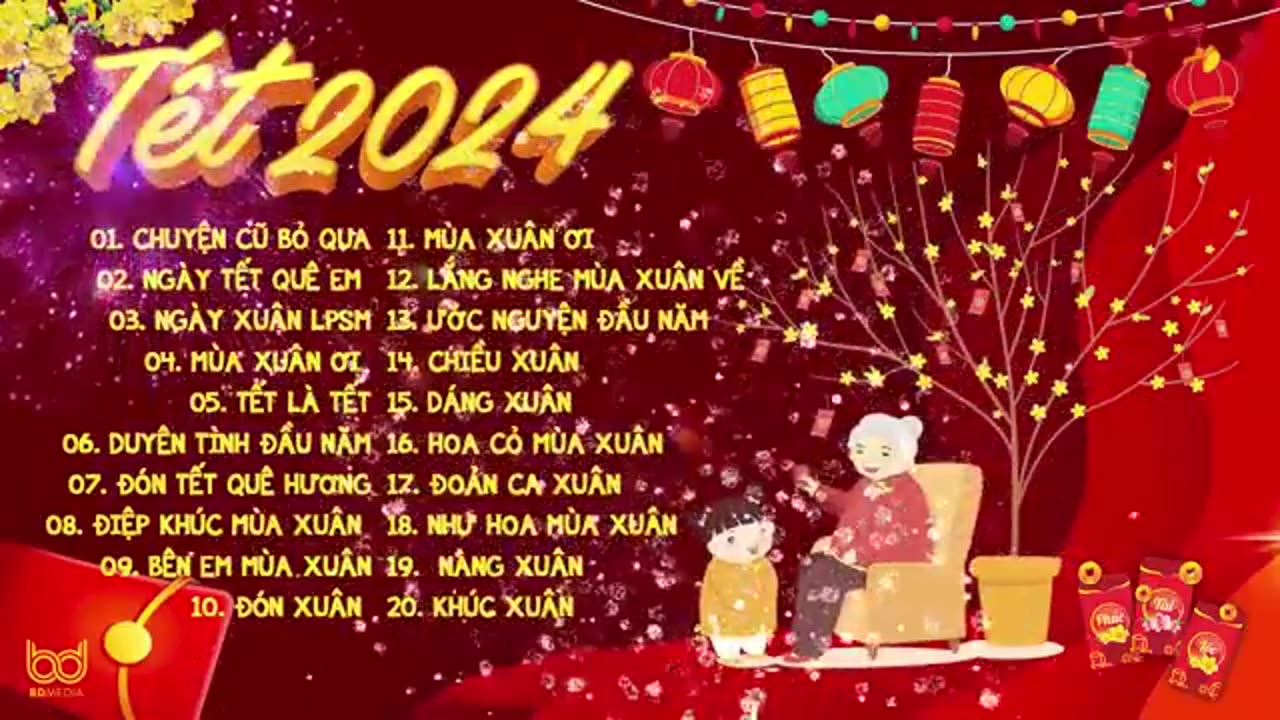 Nhạc Xuân 2024 Remix- LK Nhạc Tết 2024 Remix Hay Nhất Hiện Nay- Chúc mừng năm mới Đón Xuân GIÁP THÌN