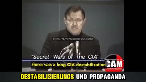 Geheime Kriege - John Stockwell, Ex- CIA, Historisches Zeitdokument 1989 in Deutsch