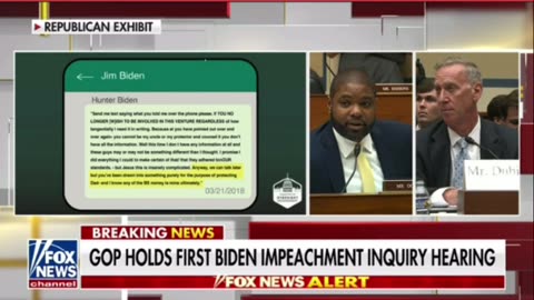 Rep Byron Donalds during impeachment inquiry.