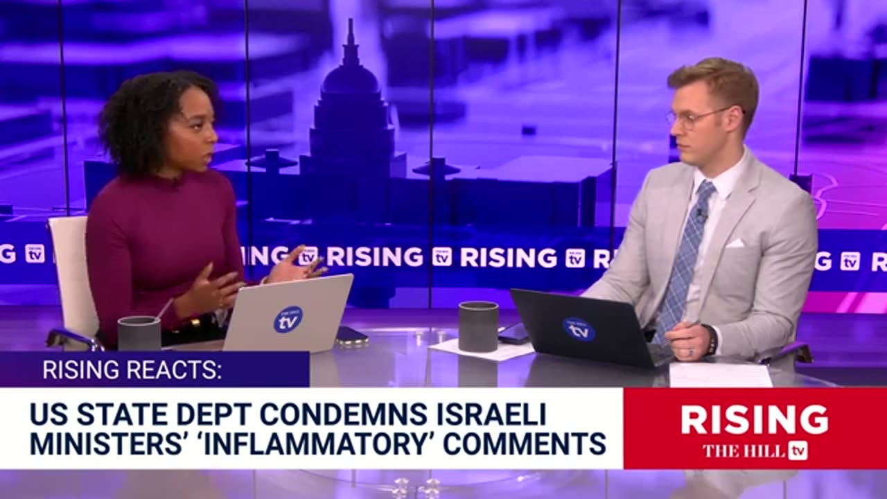 State Dept FORCED To Condemn IsraeliMinisters After They Call For MASSRELOCATION of Gazans