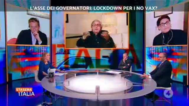 Sgarbi a favore dei Novax: Sono metodi da regime