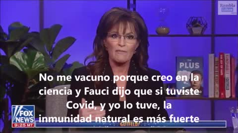 Sara Palin, ex gobernadora de Alaska, rechaza las timo vacunas Covid