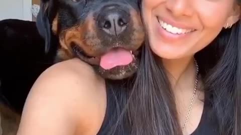 My Rottweiler is my Best Friend.so emotional 🥰