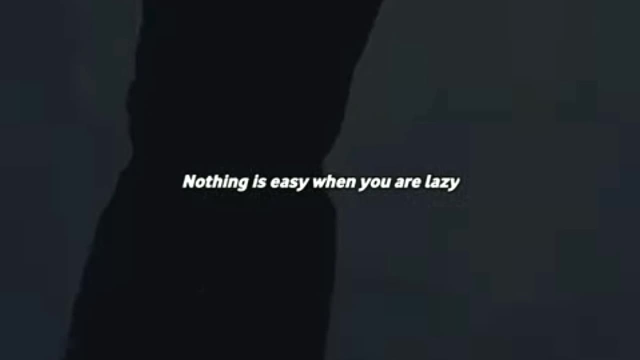 Nothing is easy when you are ||