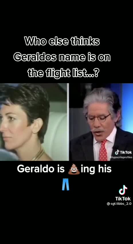 Geraldo is a pedophile