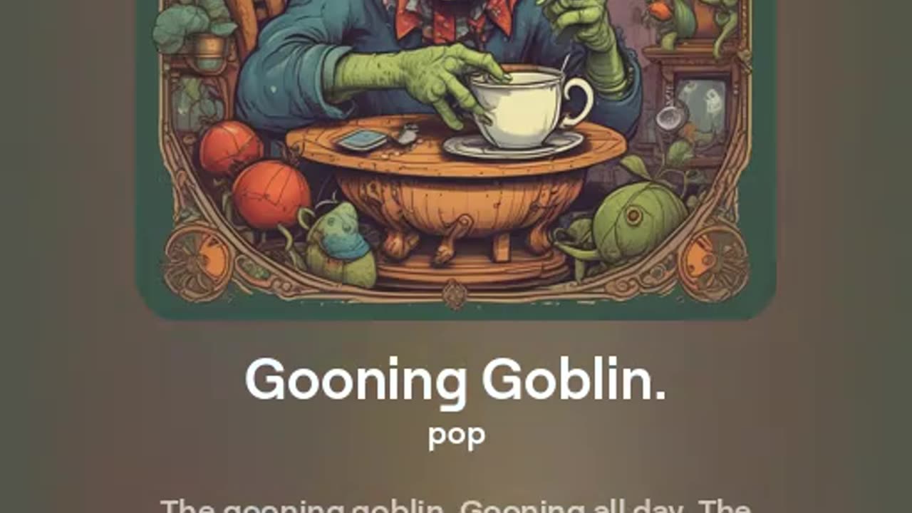 Gooning Goblin (Ai song for Cyraxx)