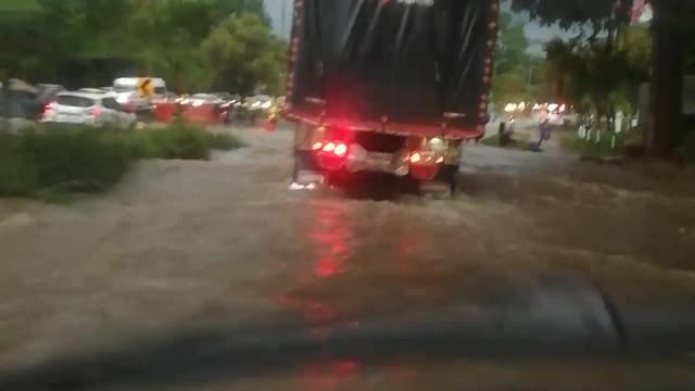 Lluvias área metropolitana Bucaramanga