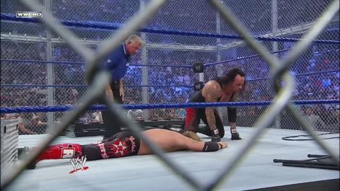 FULL MATCH- Undertaker vs. Edge Hell in a Cell Match- SummerSlam 2008