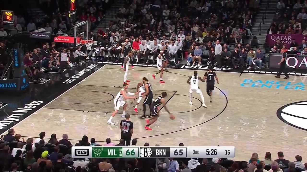 NBA Brooklyn Nets vs Milwaukee Bucks 27/10/24