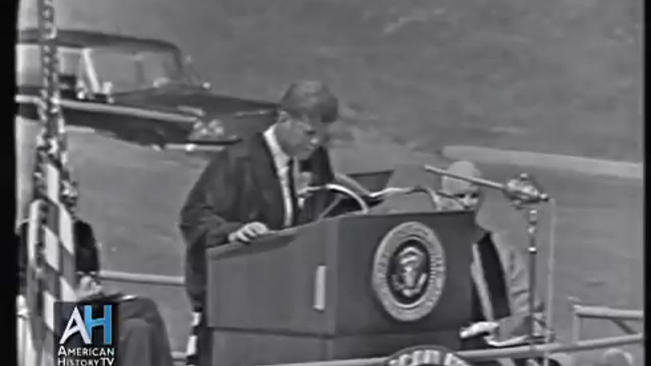 President John F. Kennedy's _Peace Speech_ [Historical Speeches TV]