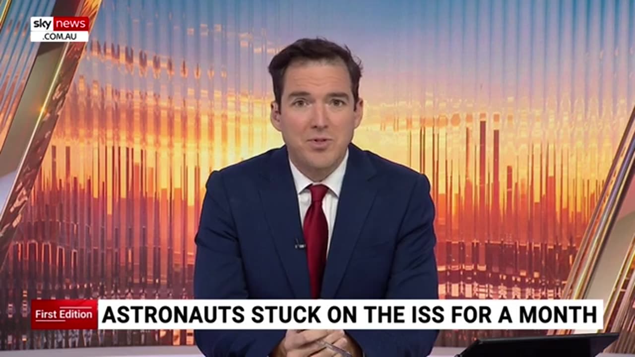 Two astronauts stuck on ISS for a month and a half