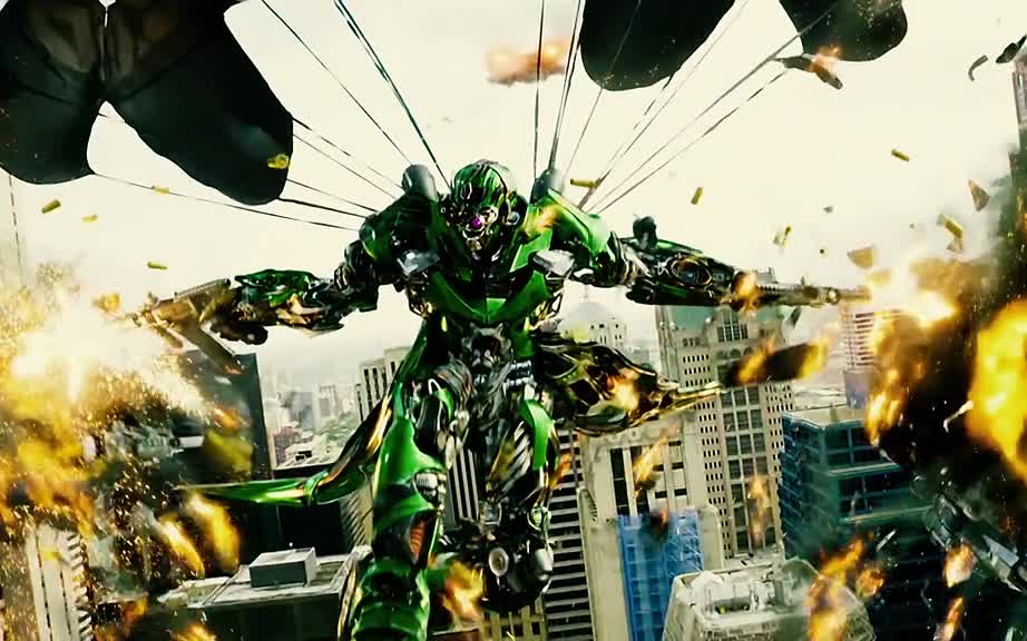 Transformer - Who can resist the guy with two guns