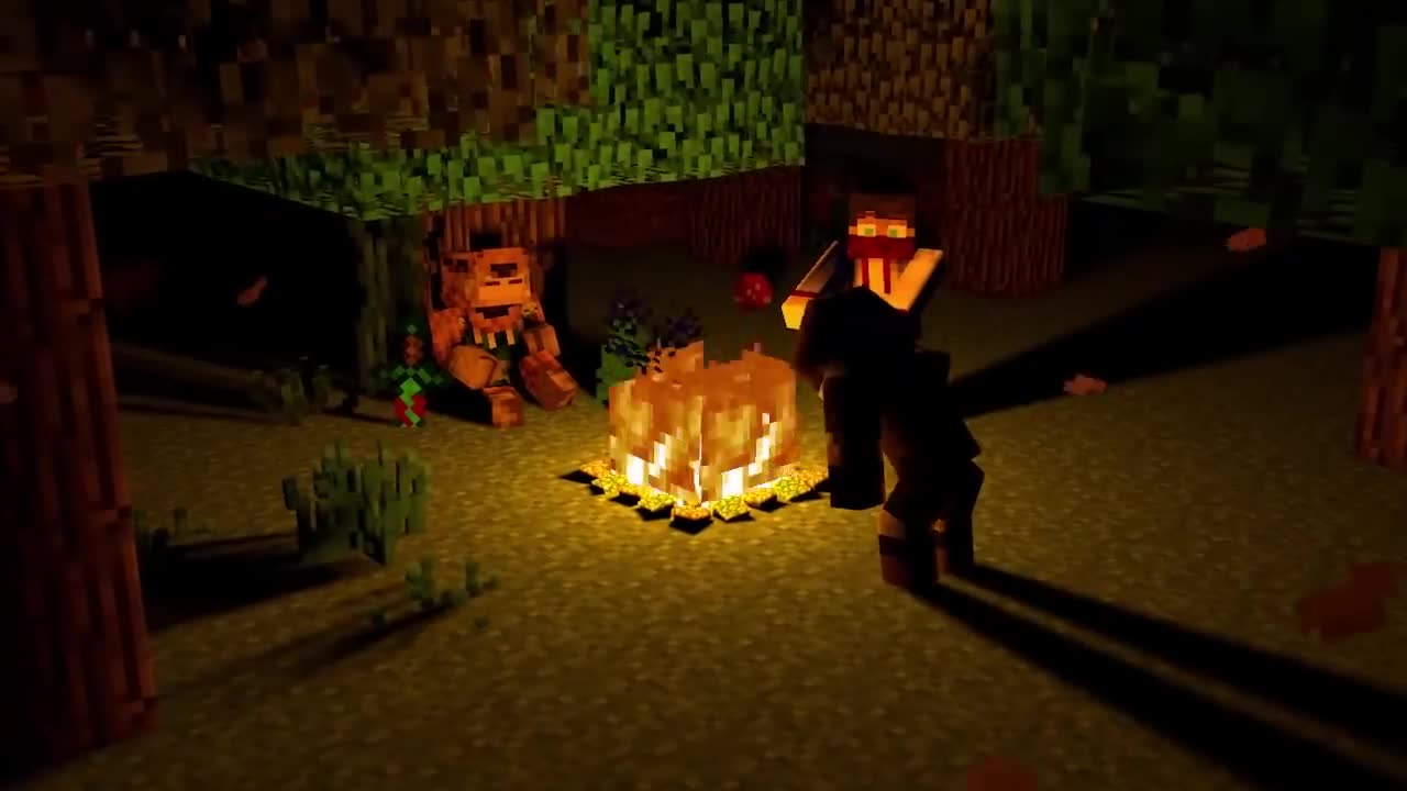 The Life of a Wolf - Minecraft Animation