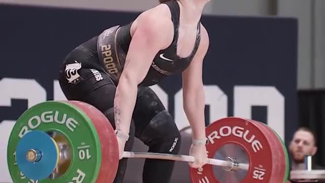 clean and jerk 255kg