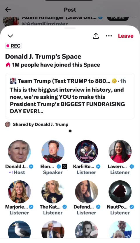 If I would t have turned my head.. | 45+ w/Elon Musk (Spaces/X)