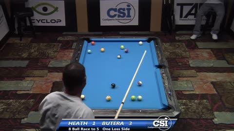 Butera vs Heath ▸ 2014 US Bar Table 8-Ball Championship